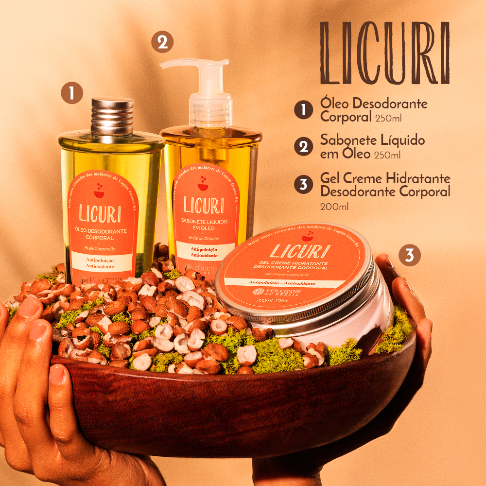 &Oacute;leo Desodorante Corporal Licuri 250ml, ,  large image number 3